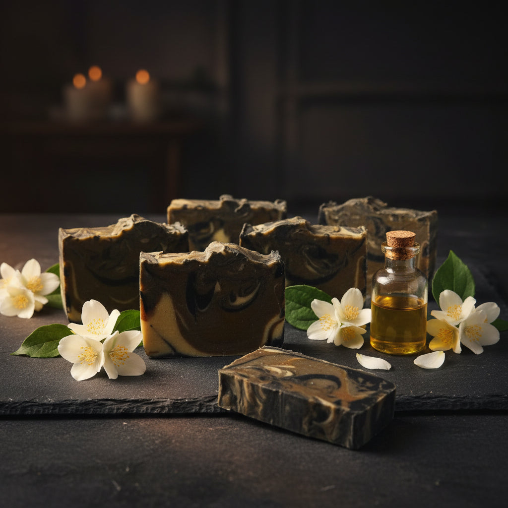 🌸 Jasmine Garden Blossom™ Jasmine & Botanical Floral Artisan Soap