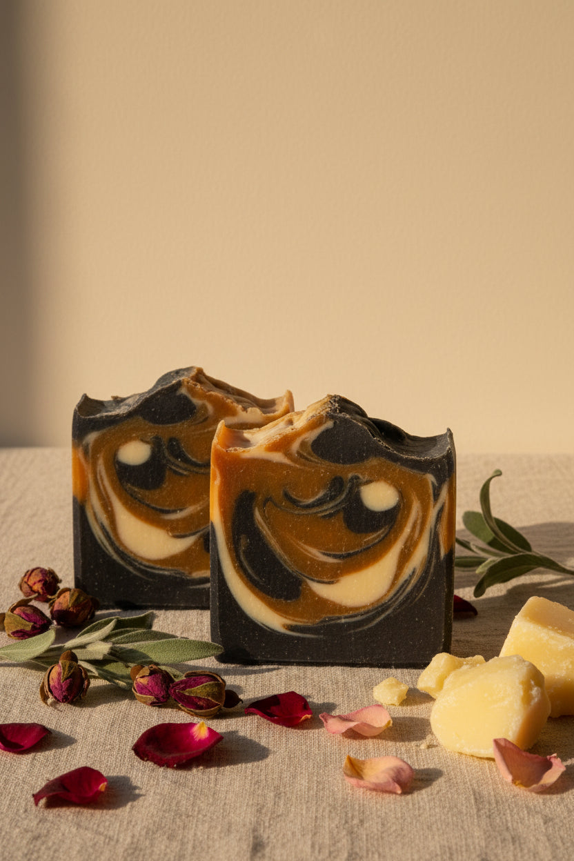 🌸 Crown & Petals™ Floral Botanical Artisan Soap